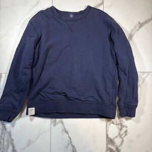 Polo Ralph Lauren Sportsman Outfitters Navy Waffle Knit Crewneck